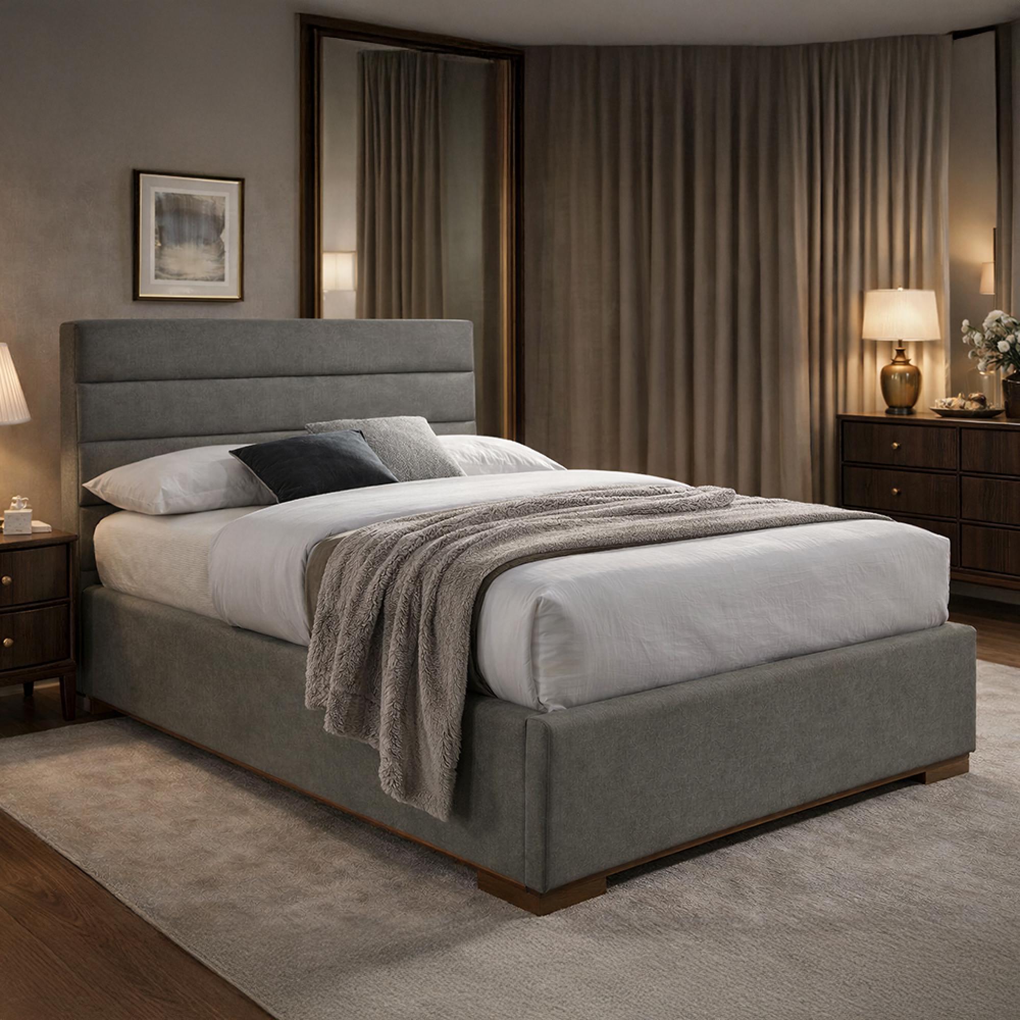 Bedroom furniture collection – beds, bedside tables, drawers and storage