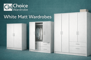 White Matt Wardrobes - Choice Wardrobe
