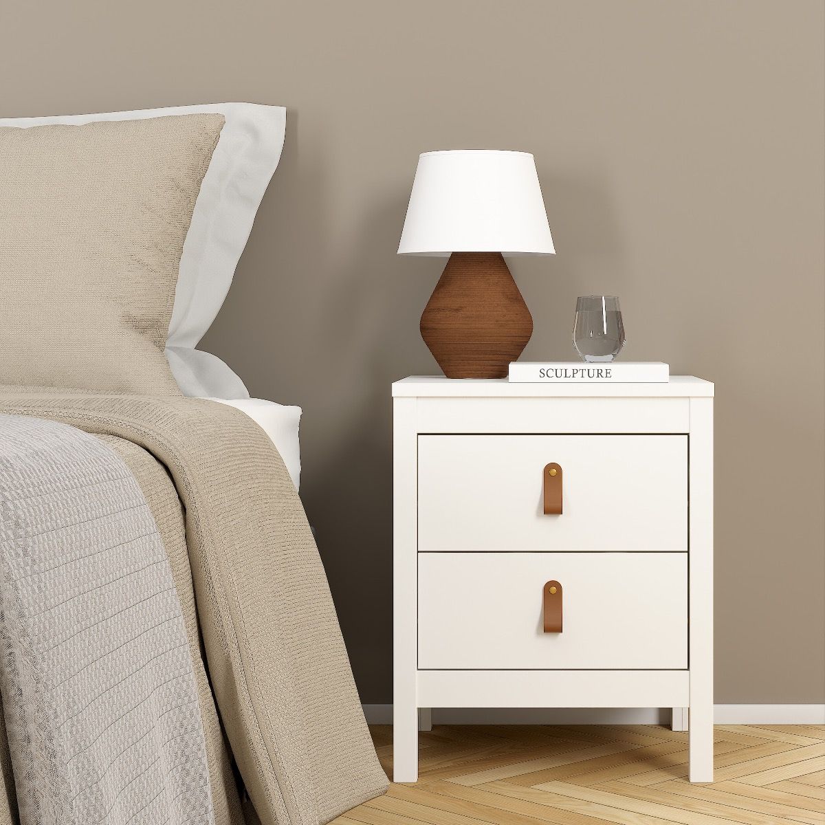 Barcelona 3-Piece Bedroom Set with 3-Door Wardrobe – White – supplier image 4
