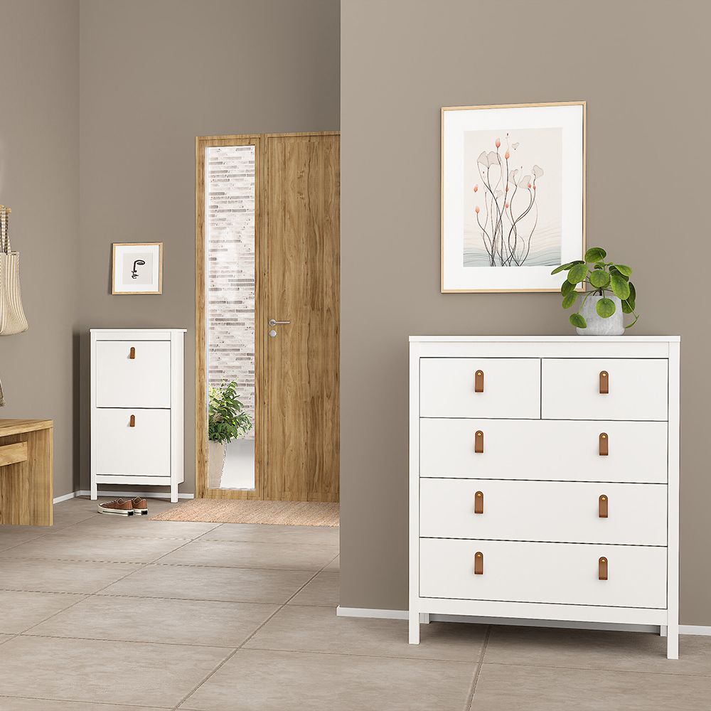 Barcelona 3-Piece Bedroom Set with 3-Door Wardrobe – White – supplier image 8