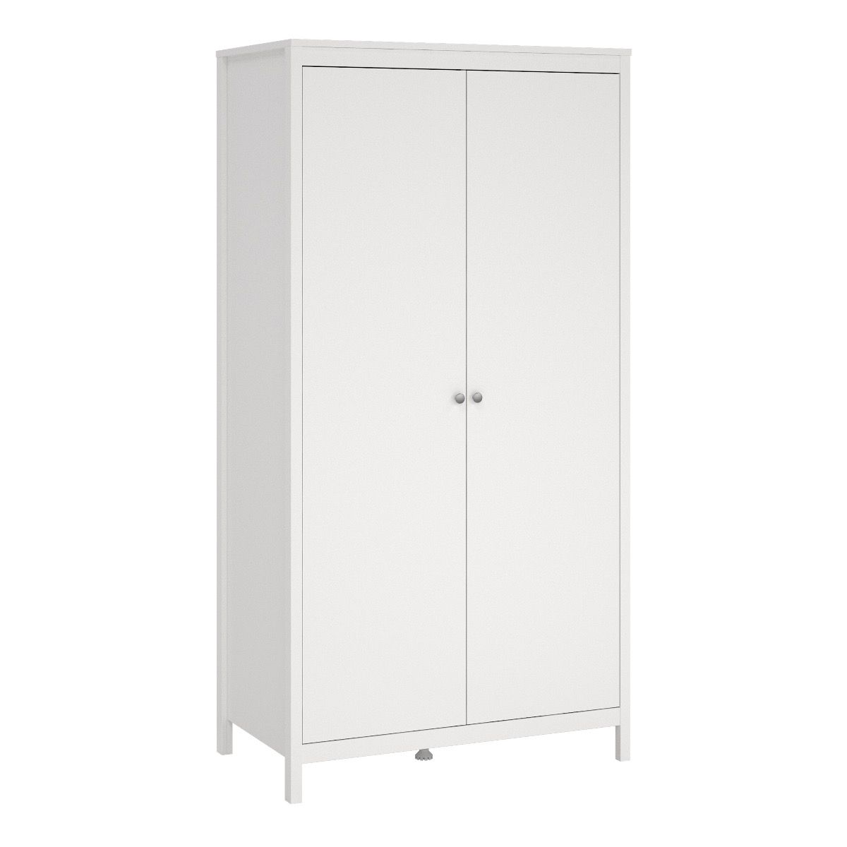 Madrid 3-Piece Bedroom Set with 2-Door Wardrobe – White – supplier image 10