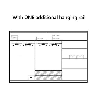 Sliding Wardrobe - AURORA 3 Door Full Mirrored Wardrobe White - 250cm