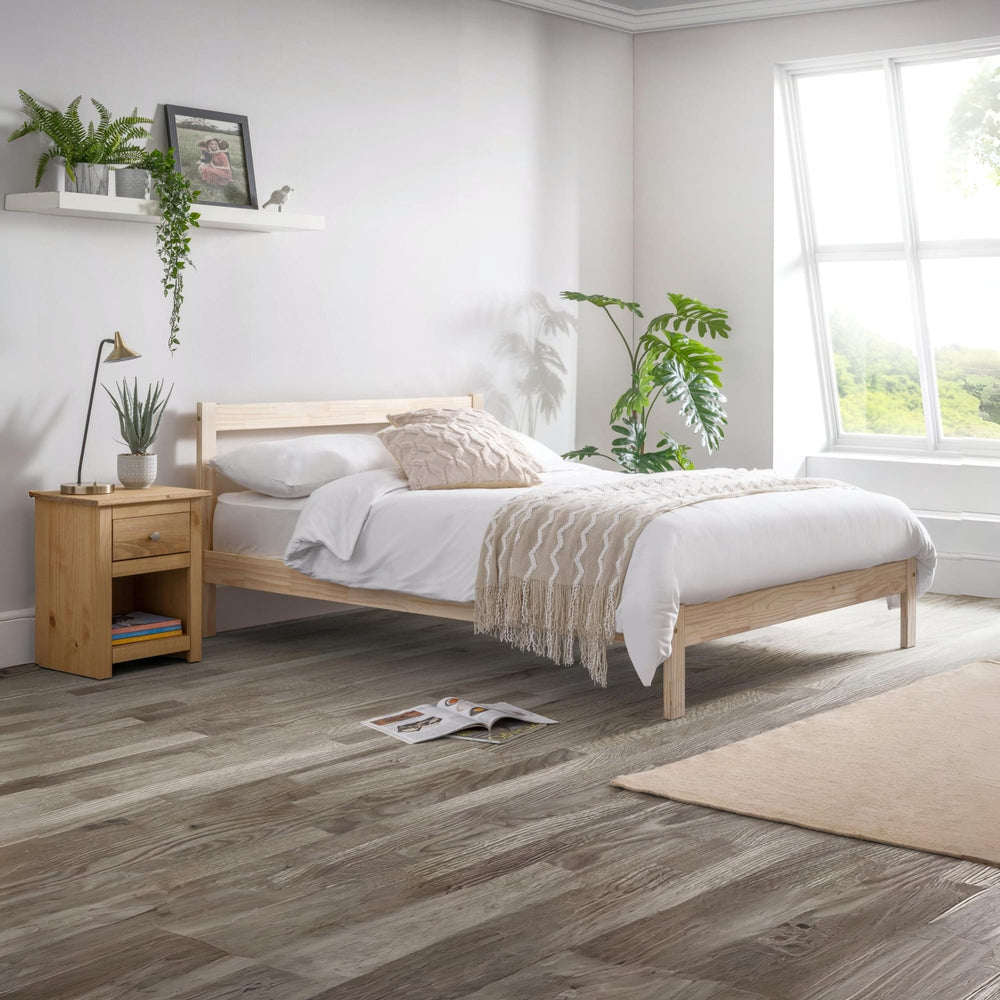Julian Bowen Sami Double Bed – Natural Pine