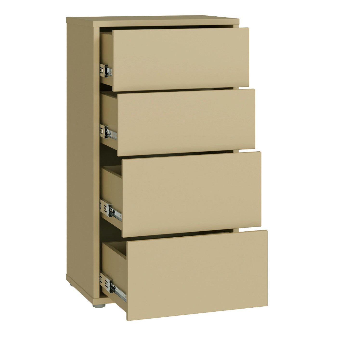 Alice Springs 54.8cm tall 4-drawer chest in Butter Yellow – image 5 of 9