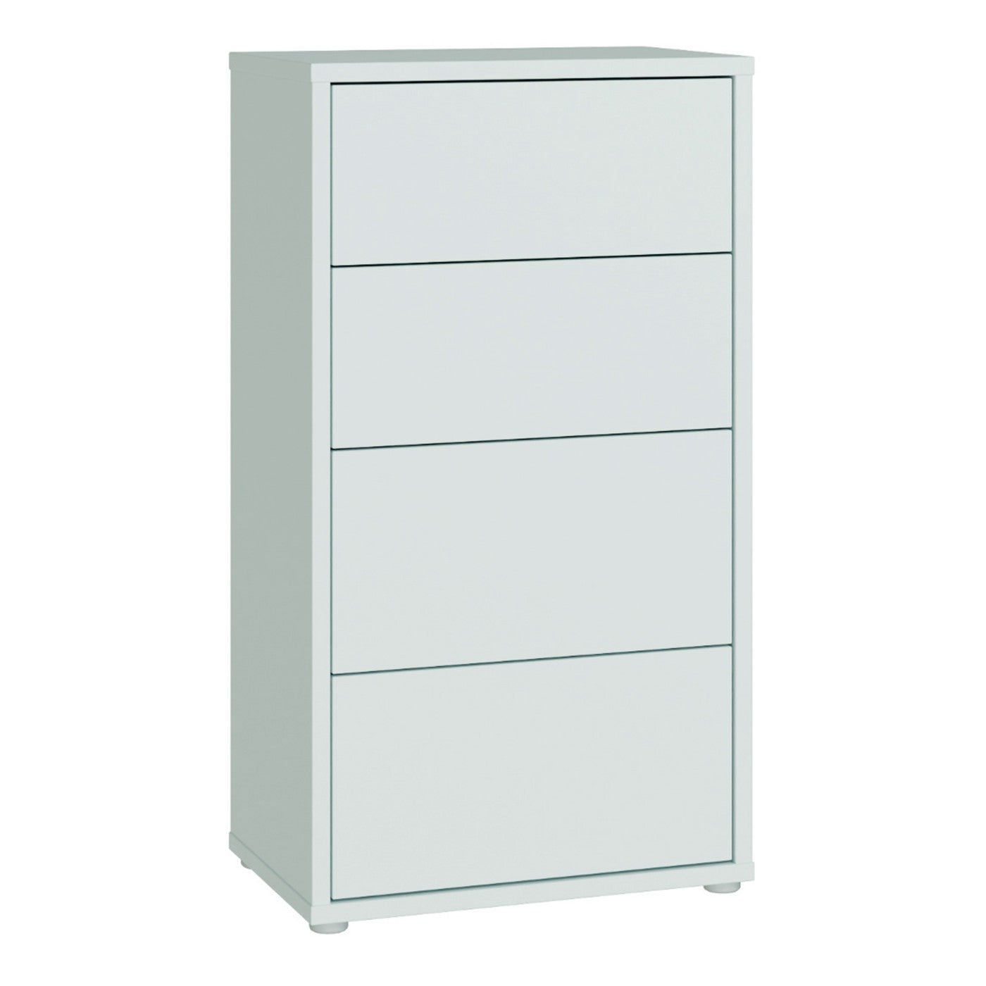 Alice Springs 54.8cm tall 4-drawer chest in Light Grey – image 2 of 9
