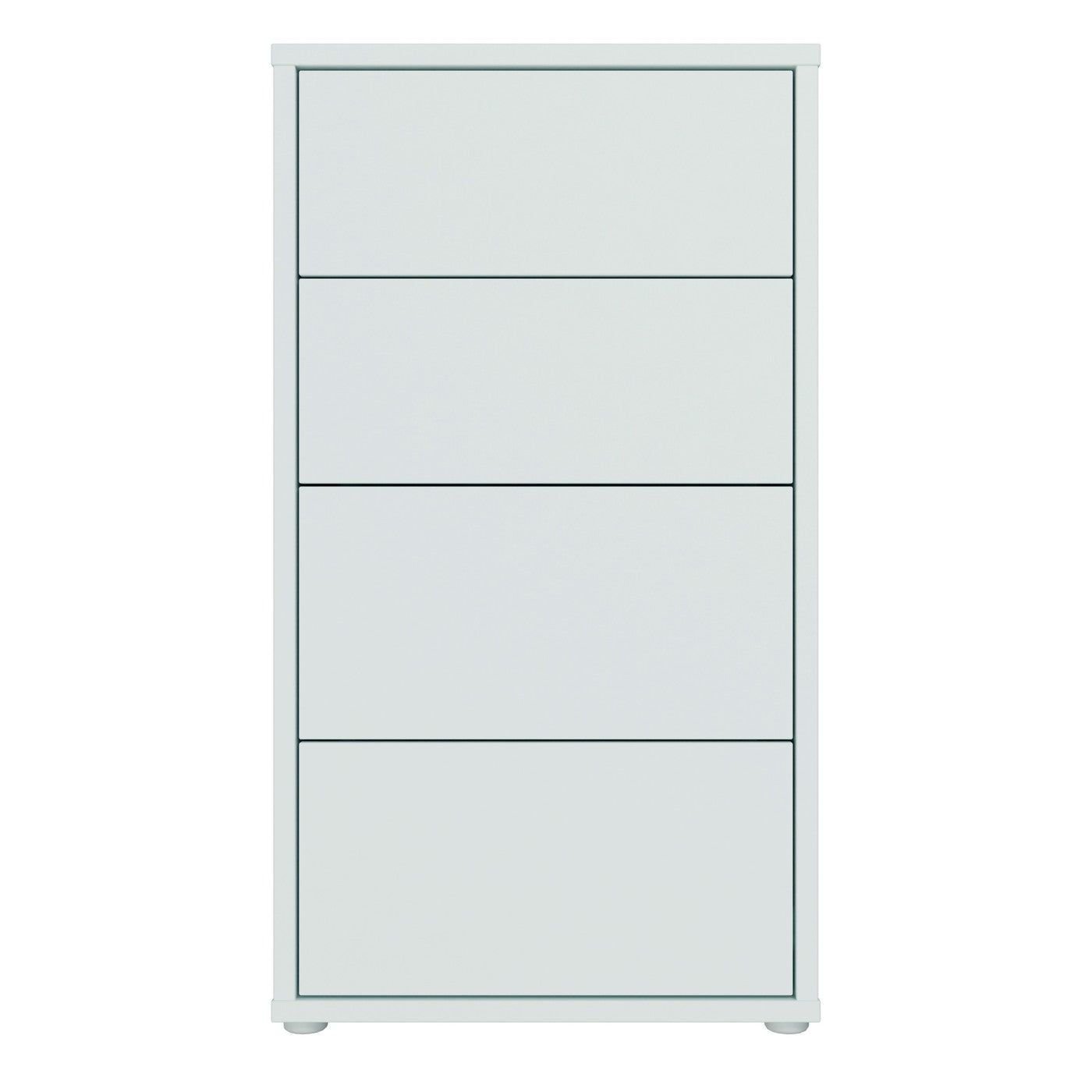 Alice Springs 54.8cm tall 4-drawer chest in Light Grey – image 3 of 9