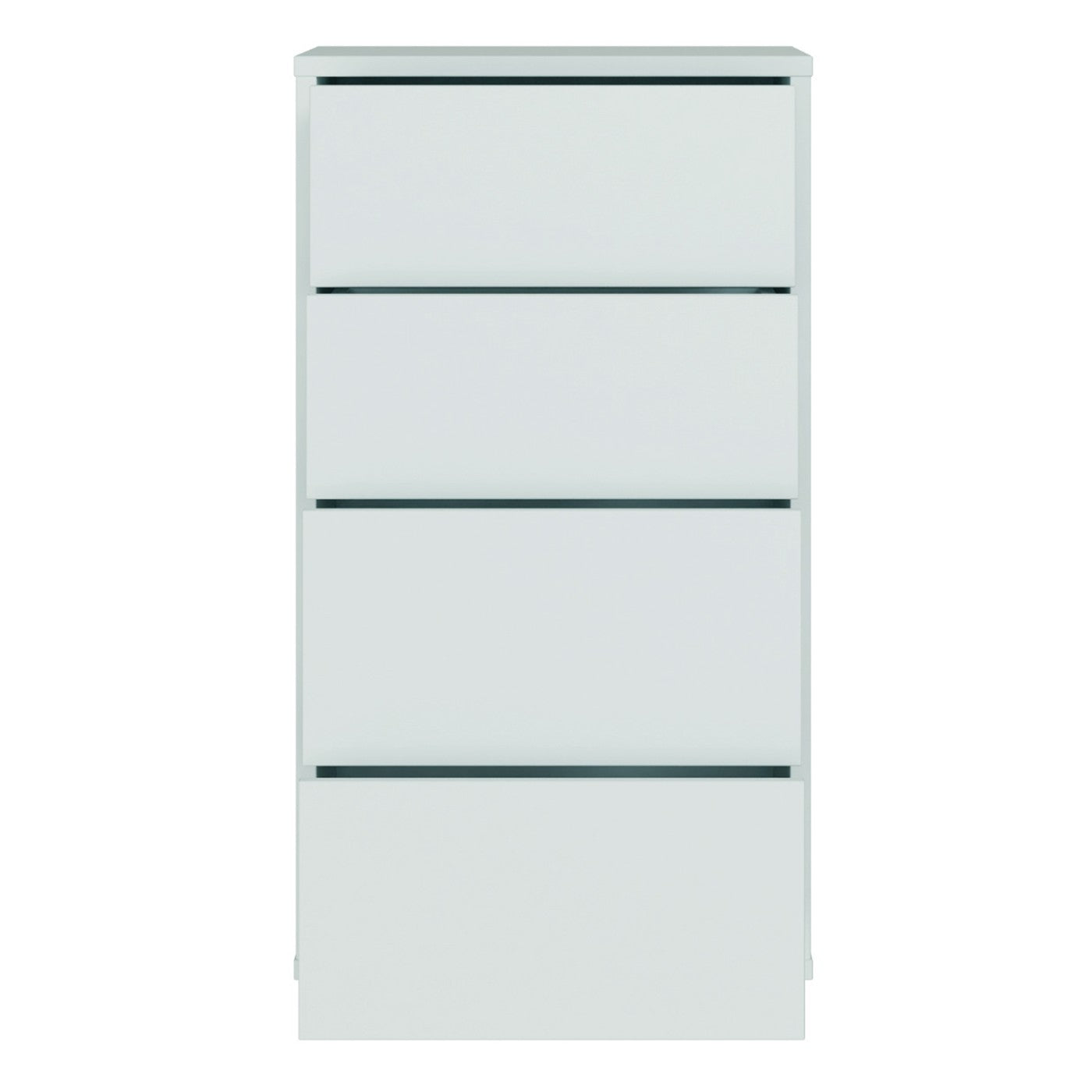 Alice Springs 54.8cm tall 4-drawer chest in Light Grey – image 6 of 9
