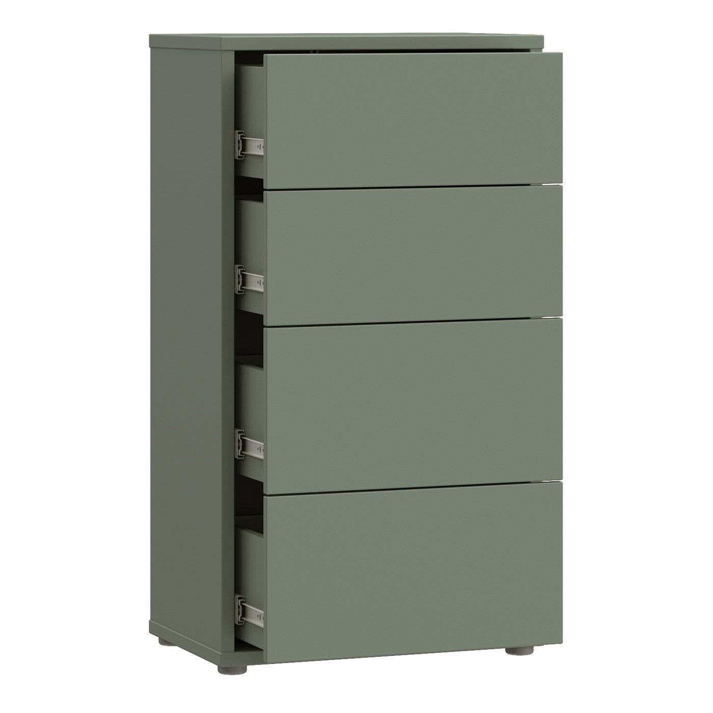 Alice Springs 54.8cm tall 4-drawer chest in Sage Green – image 5 of 10