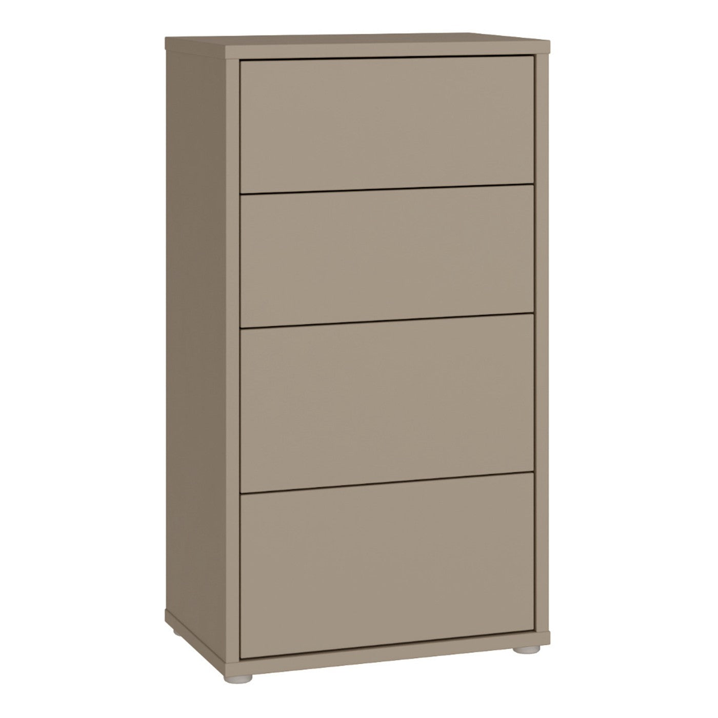 Alice Springs 54.8cm tall 4-drawer chest in Taupe – image 2 of 9