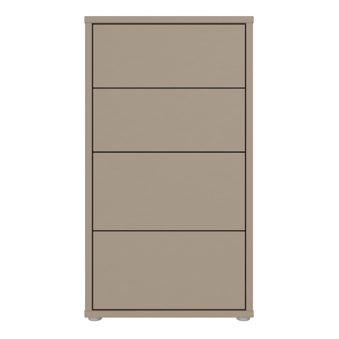 Alice Springs 54.8cm tall 4-drawer chest in Taupe – image 3 of 9