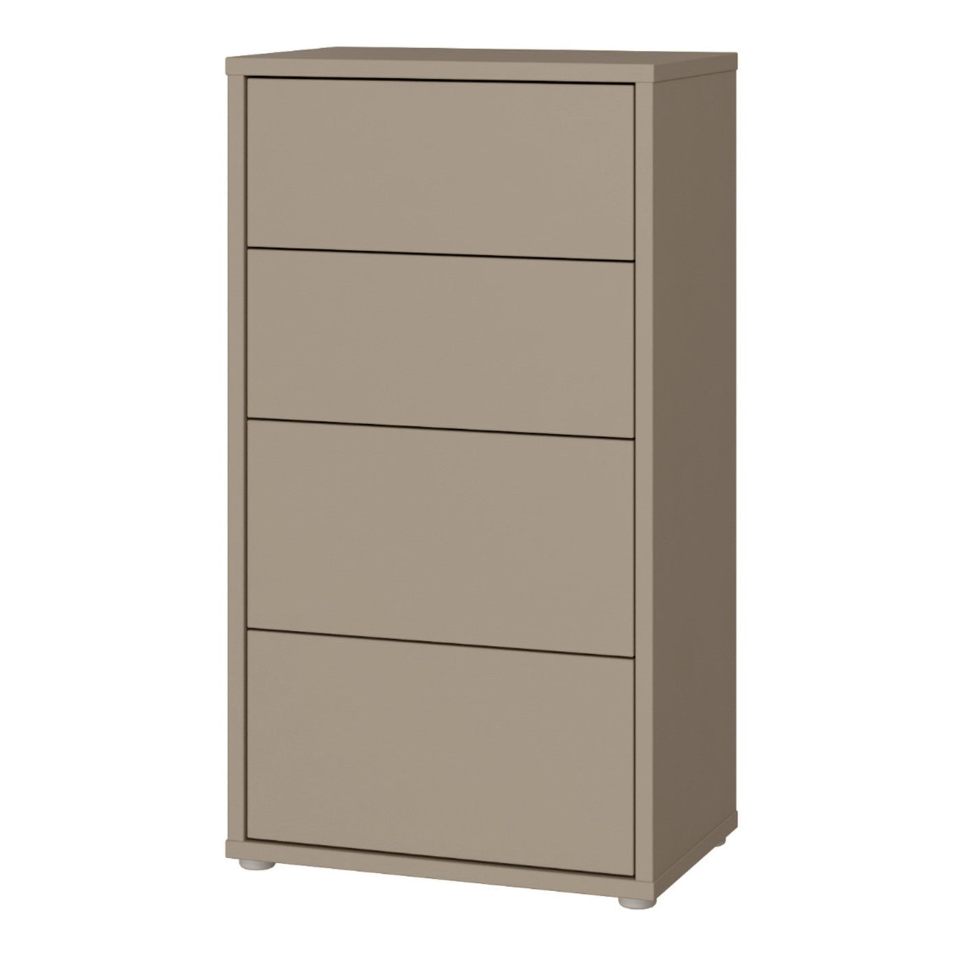 Alice Springs 54.8cm tall 4-drawer chest in Taupe – image 4 of 9
