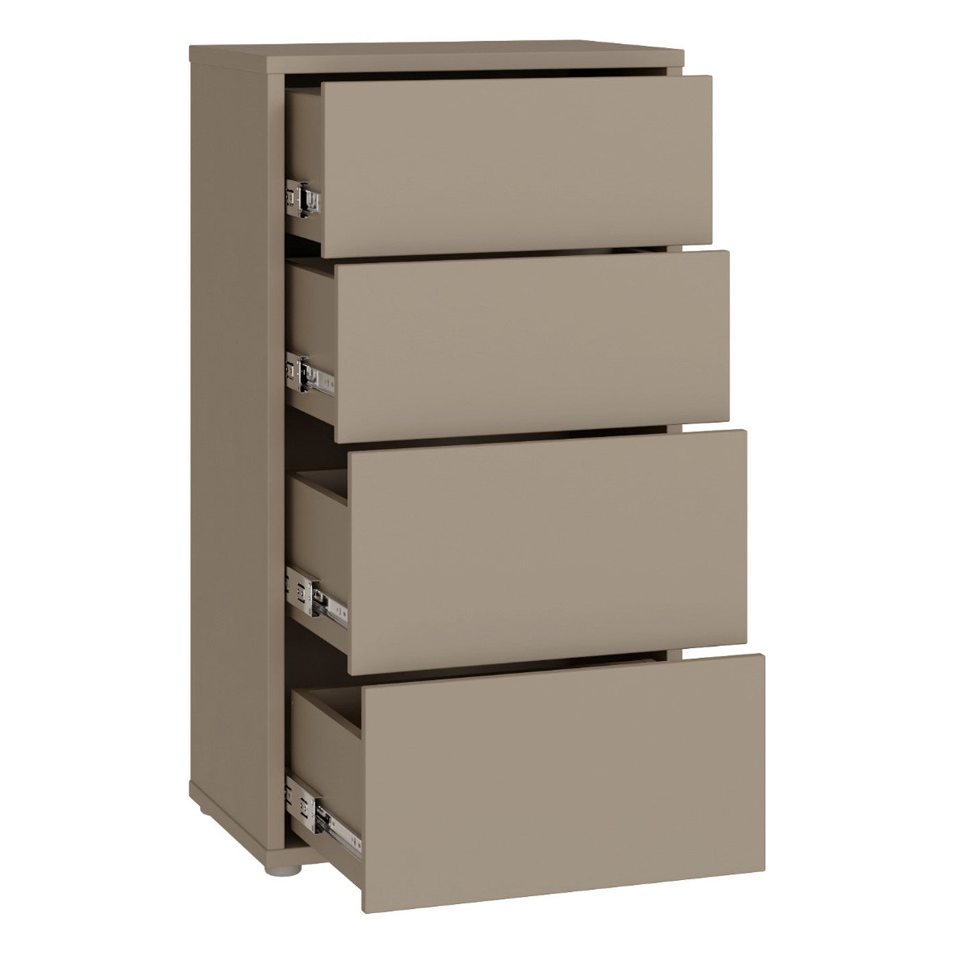 Alice Springs 54.8cm tall 4-drawer chest in Taupe – image 5 of 9