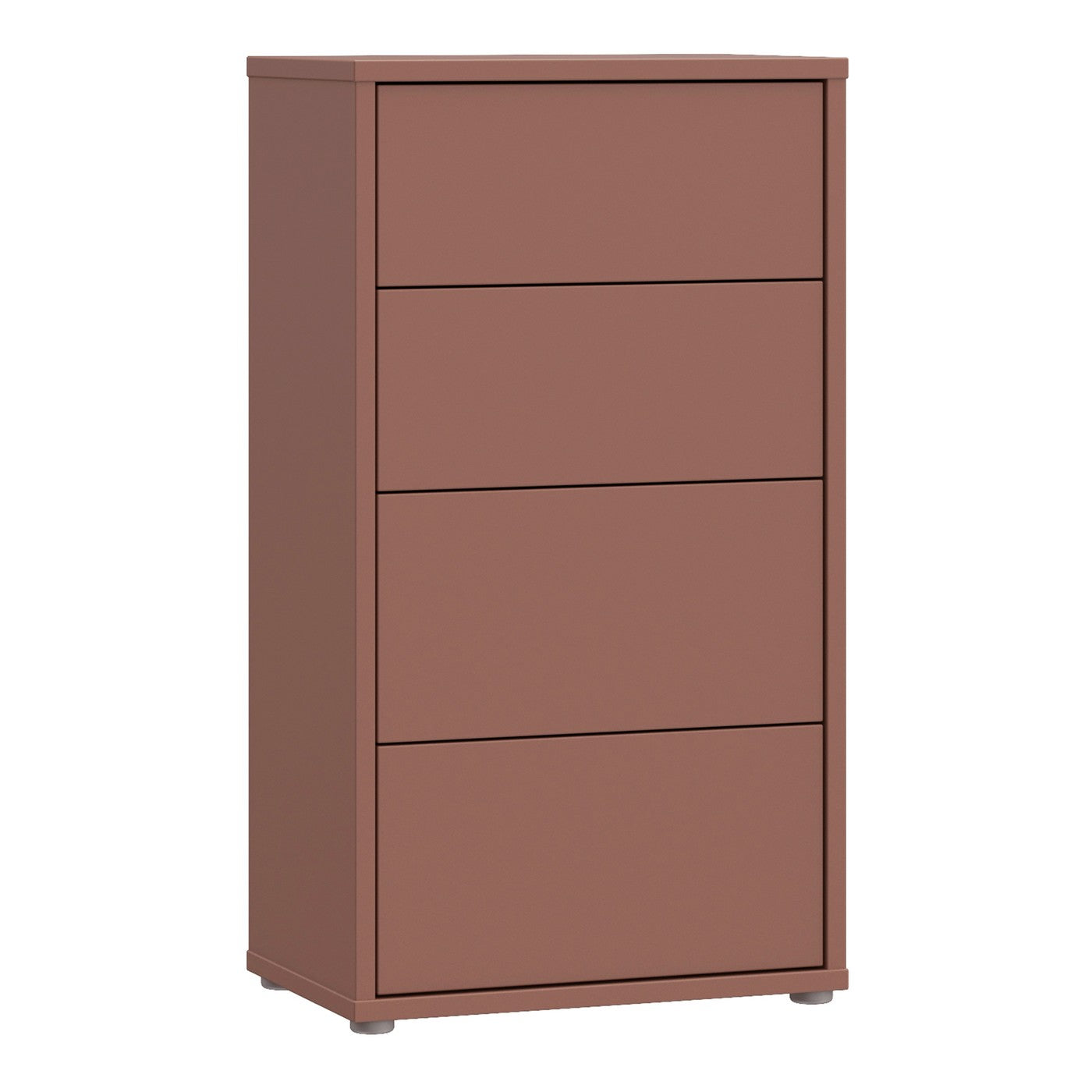 Alice Springs 54.8cm tall 4-drawer chest in Terracotta – image 2 of 9