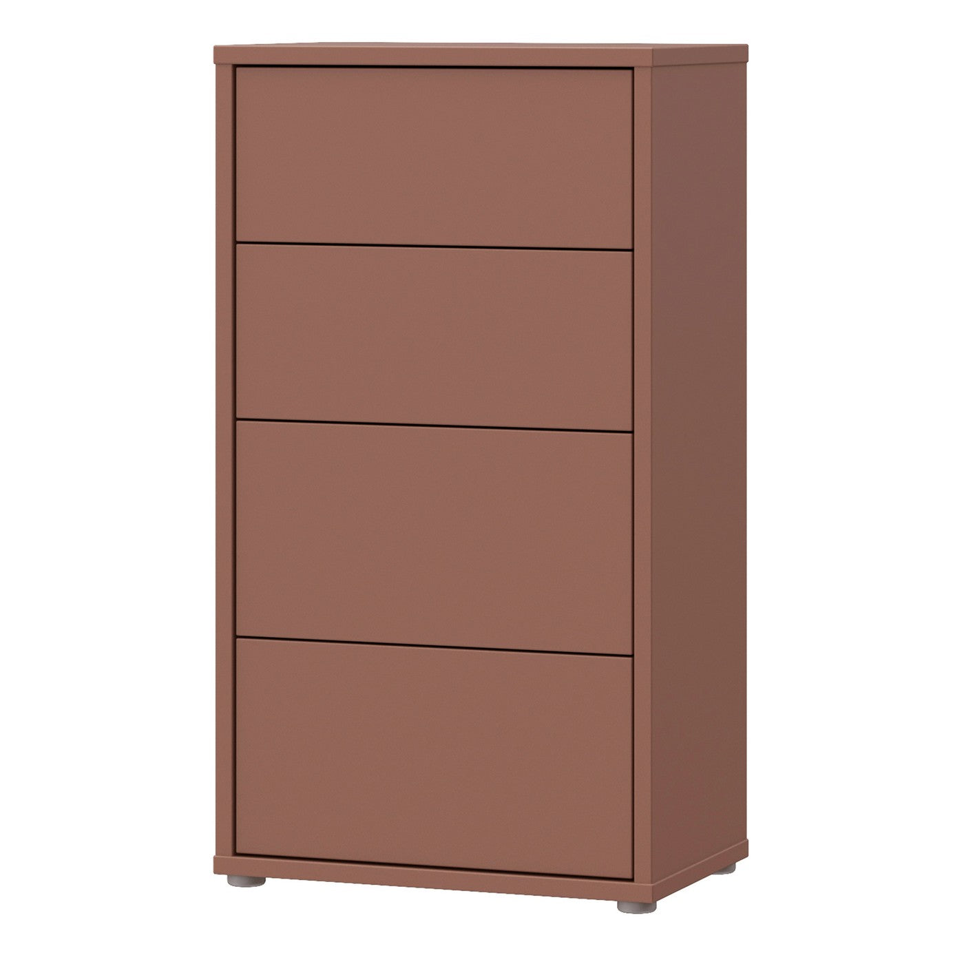 Alice Springs 54.8cm tall 4-drawer chest in Terracotta – image 4 of 9