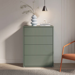 Alice Springs 74.5cm 4-Drawer Chest in Sage Green – image 1 of 10