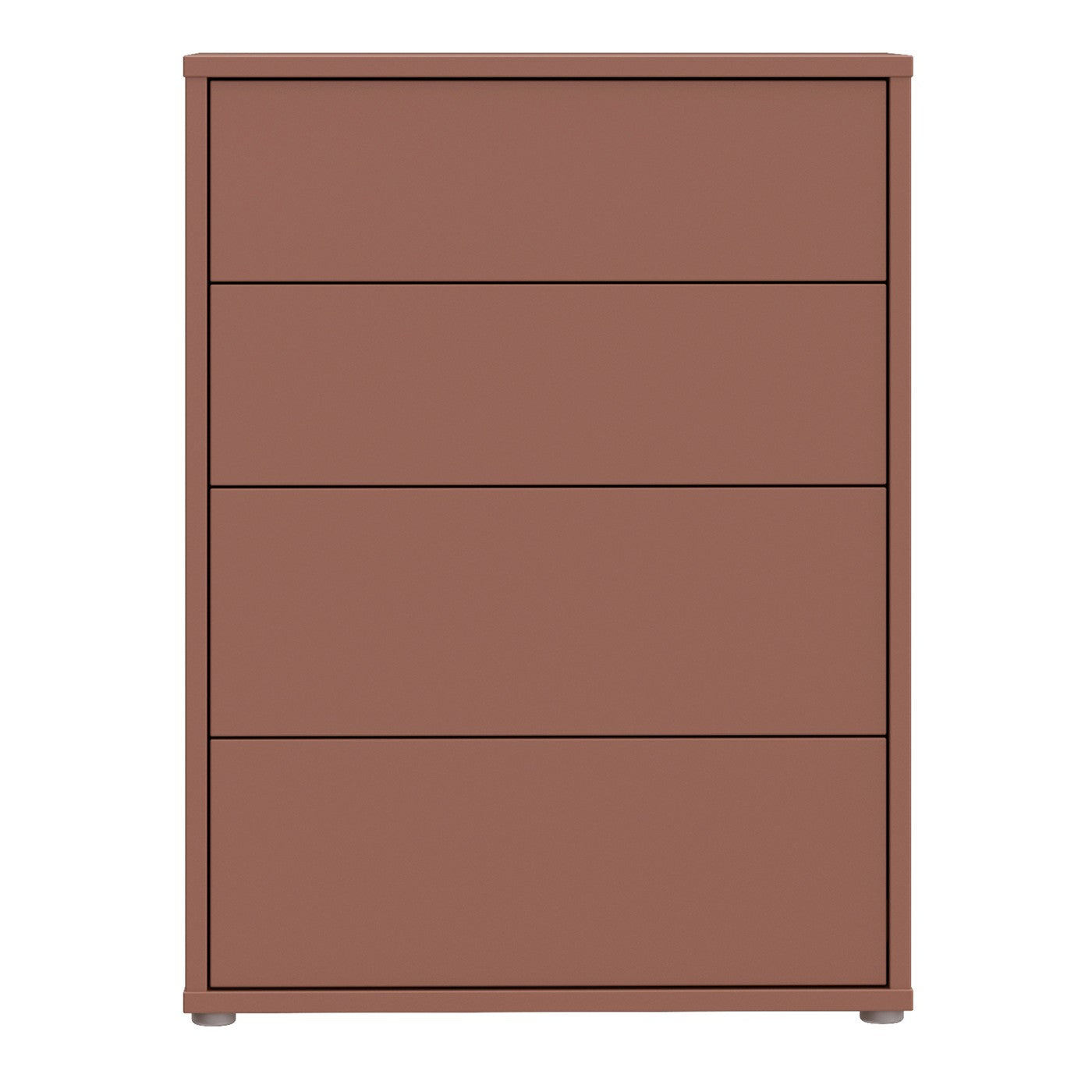 Alice Springs 74.5cm 4-Drawer Chest in Terracotta – image 3 of 10
