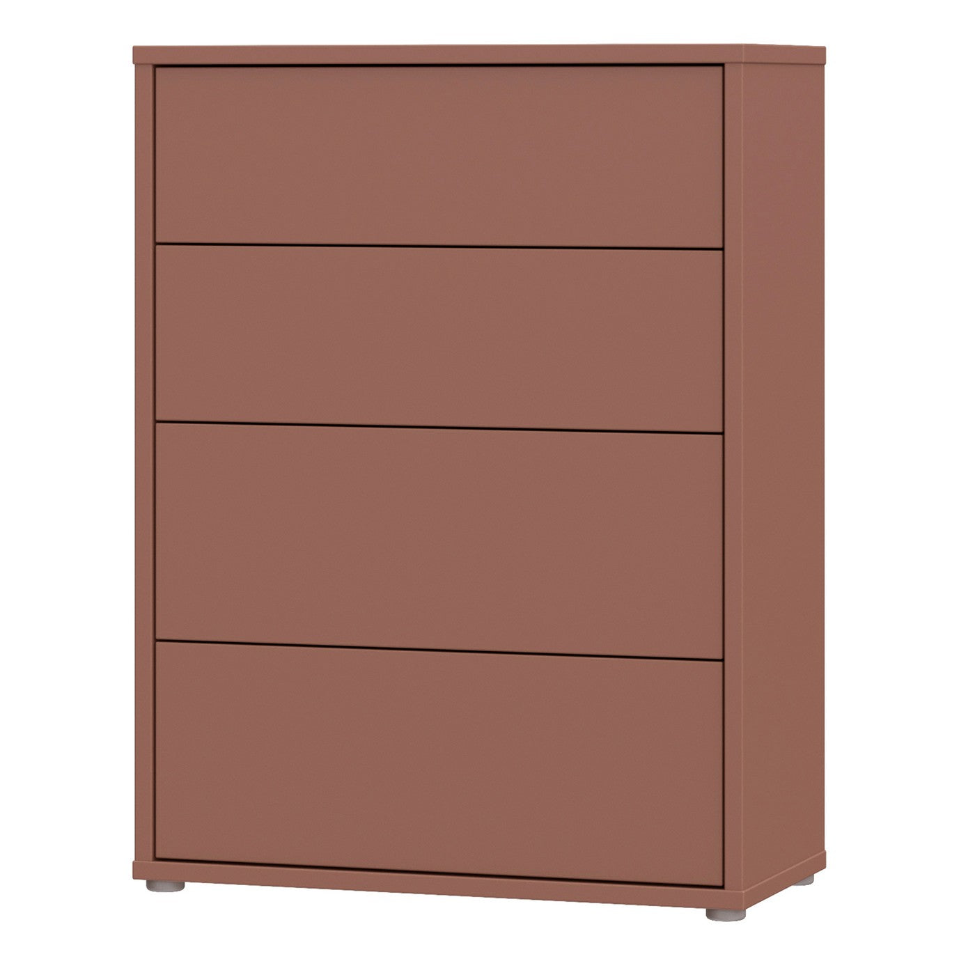 Alice Springs 74.5cm 4-Drawer Chest in Terracotta – image 4 of 10
