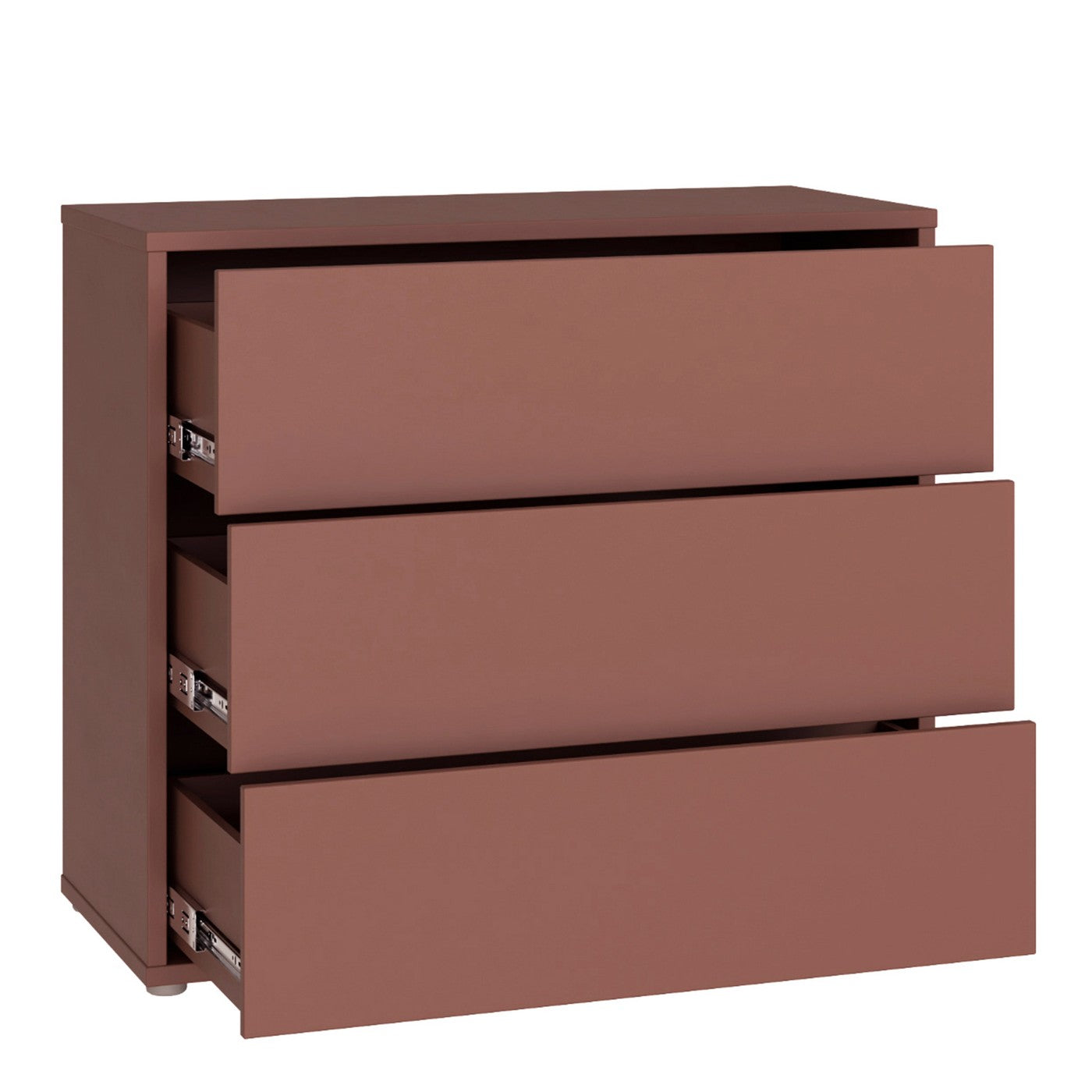 Alice Springs 94.8cm 3-Drawer Chest in Terracotta – image 5 of 8