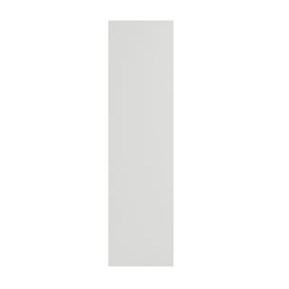 CHOICEWARDROBE Allen 1 Door Slim Wooden Wardrobe – White Finish | Narrow Modern Storage Cupboard with Gold Handle for Bedroom or Hallway