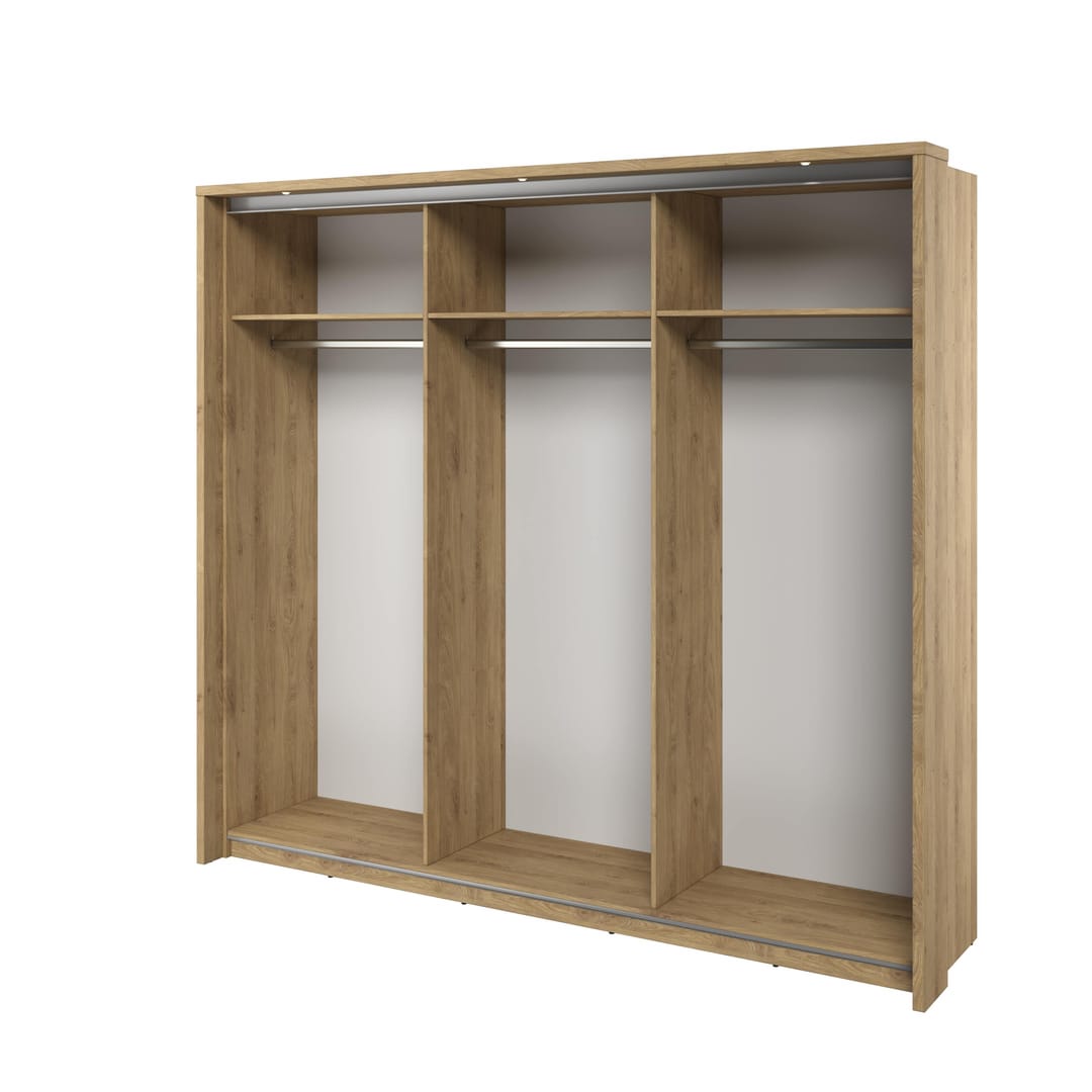 Arti 27 - 3 Sliding Door Wardrobe 240cm - gallery image 3