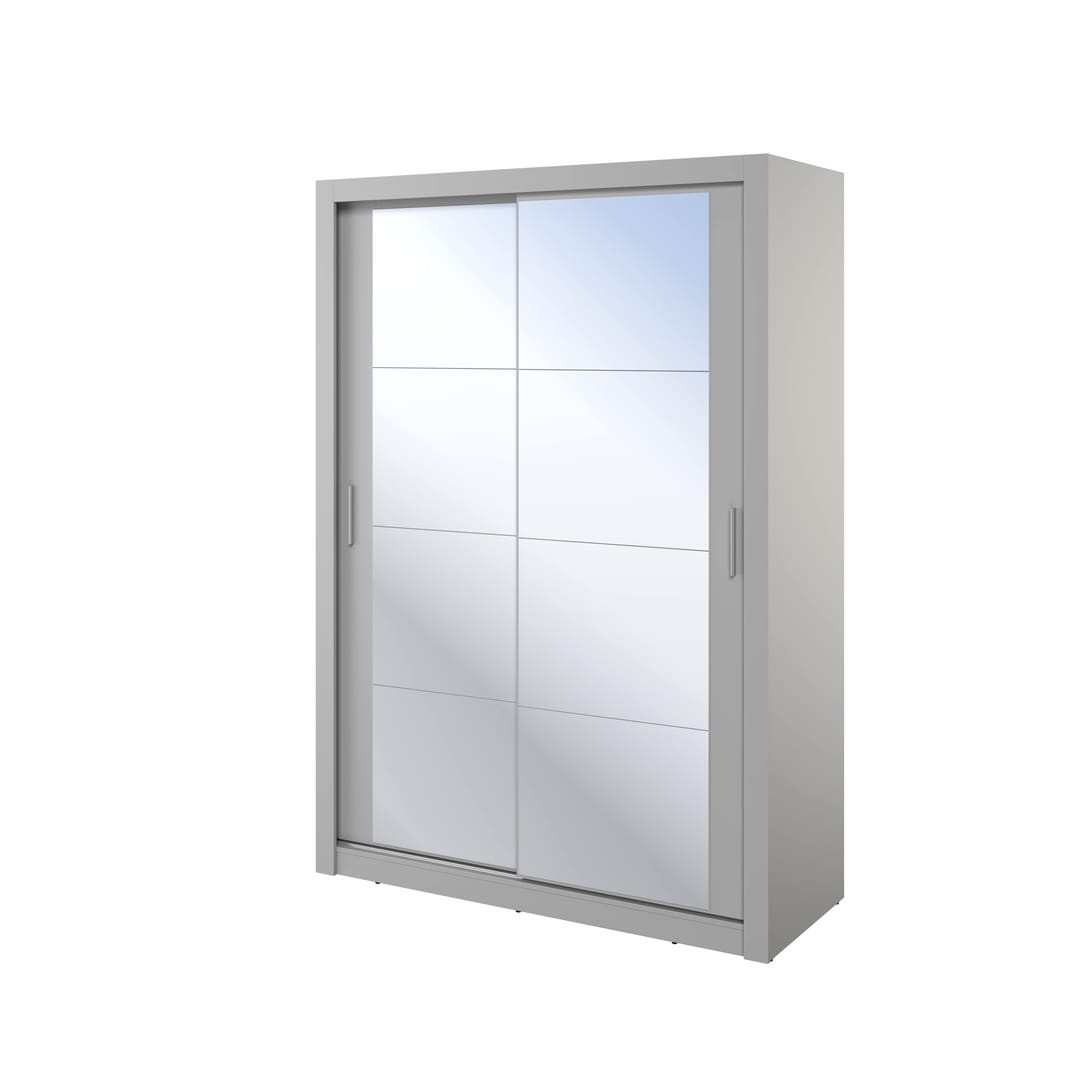 Arti 18 - 2 Sliding Door Wardrobe 150cm - Grey — view 2
