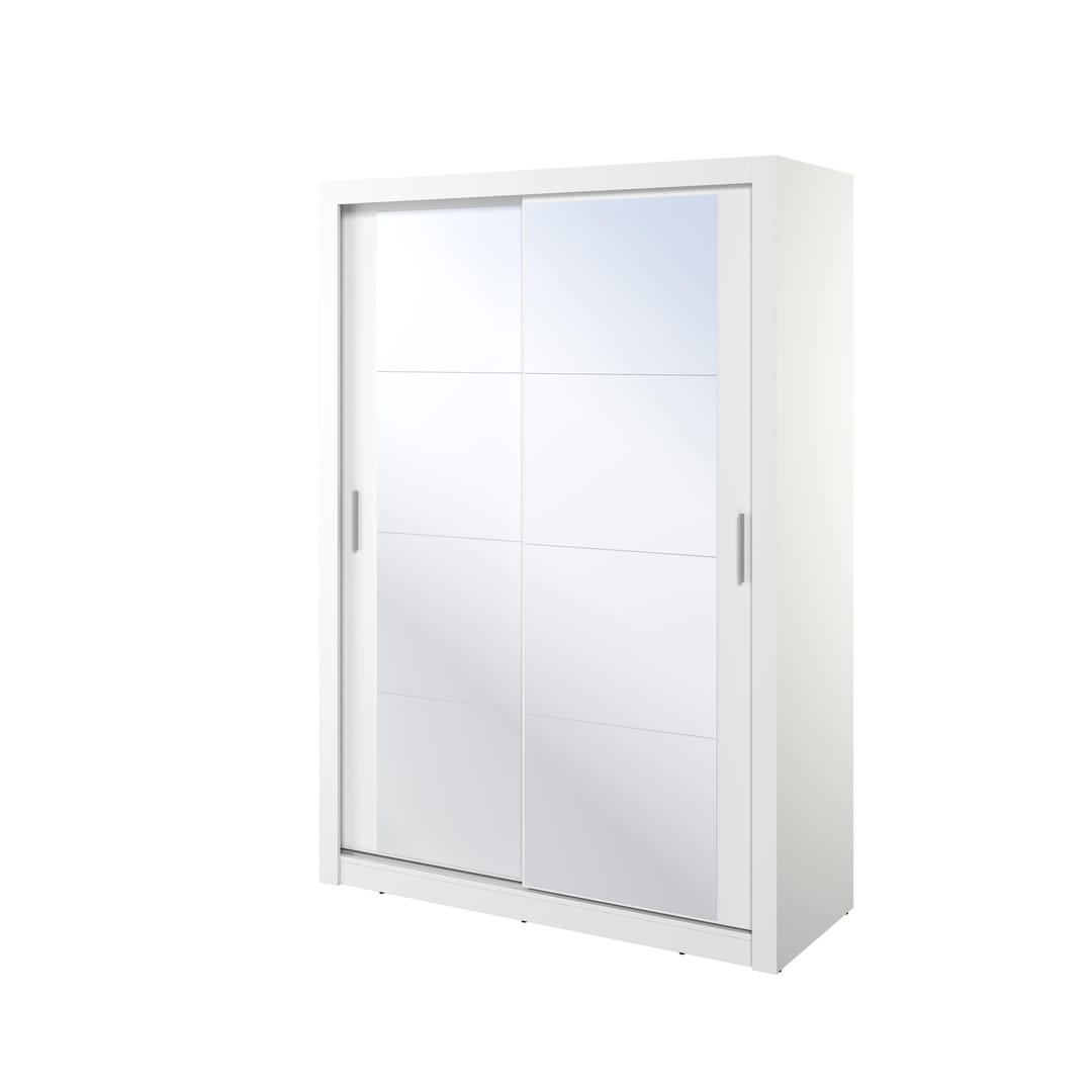Arti 18 - 2 Sliding Door Wardrobe 150cm - White — view 2