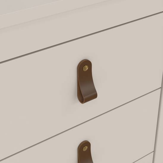 Barcelona 43.8cm 3-Drawer Bedside Table – Cashmere – image 8