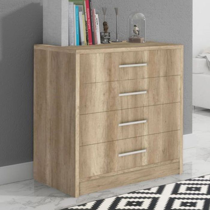 Averton 80cm 4-Drawer Chest of Drawers product view 1
