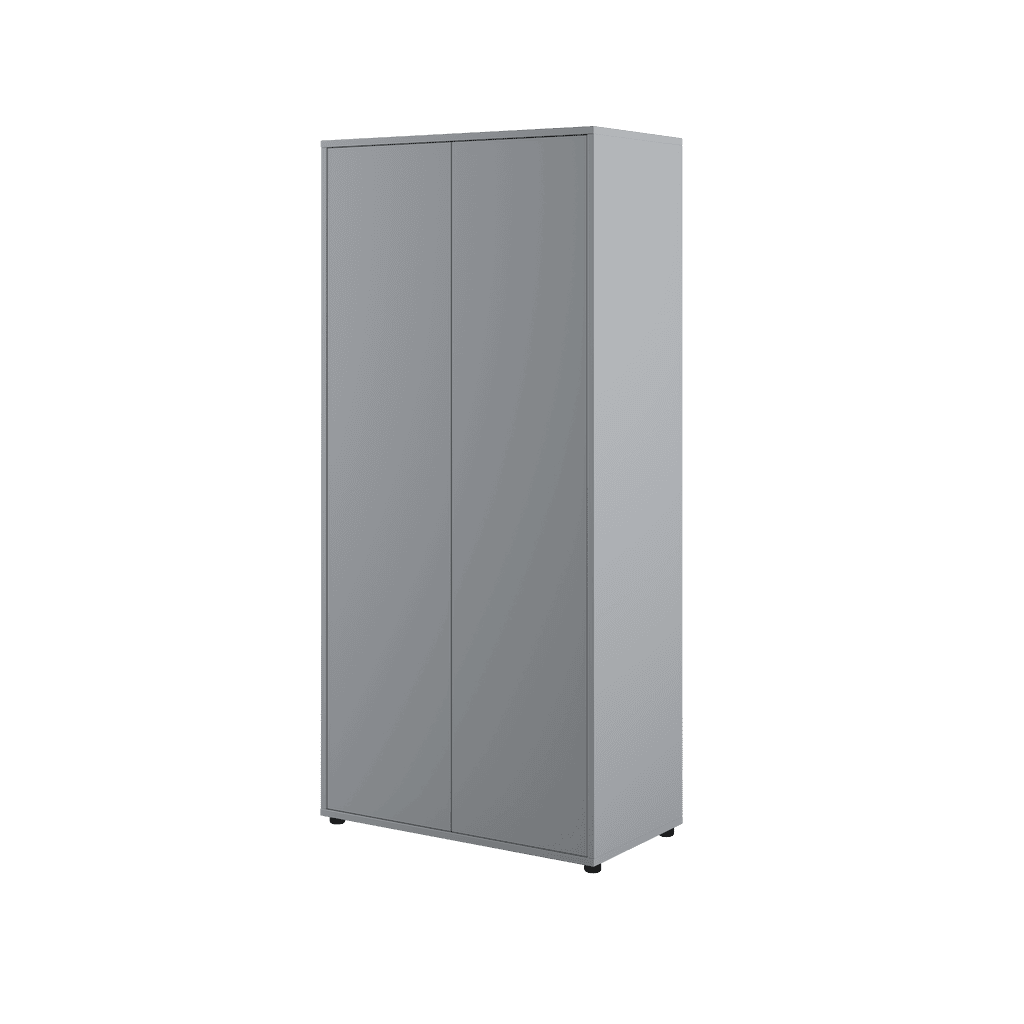 Bed Concept BC-20 Hinged Door Wardrobe 101cm - Grey — view 1