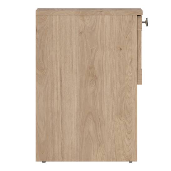 Brande 40.2cm 1-Drawer Nightstand – Light Oak – image 4