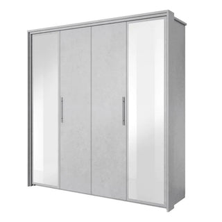 The CHOICEWARDROBE Albany 3 Door Mirrored Wardrobe in Silk White offers modern sliding storage with full-length mirrors, combining sleek style and functionality—ideal for contemporary interiors.