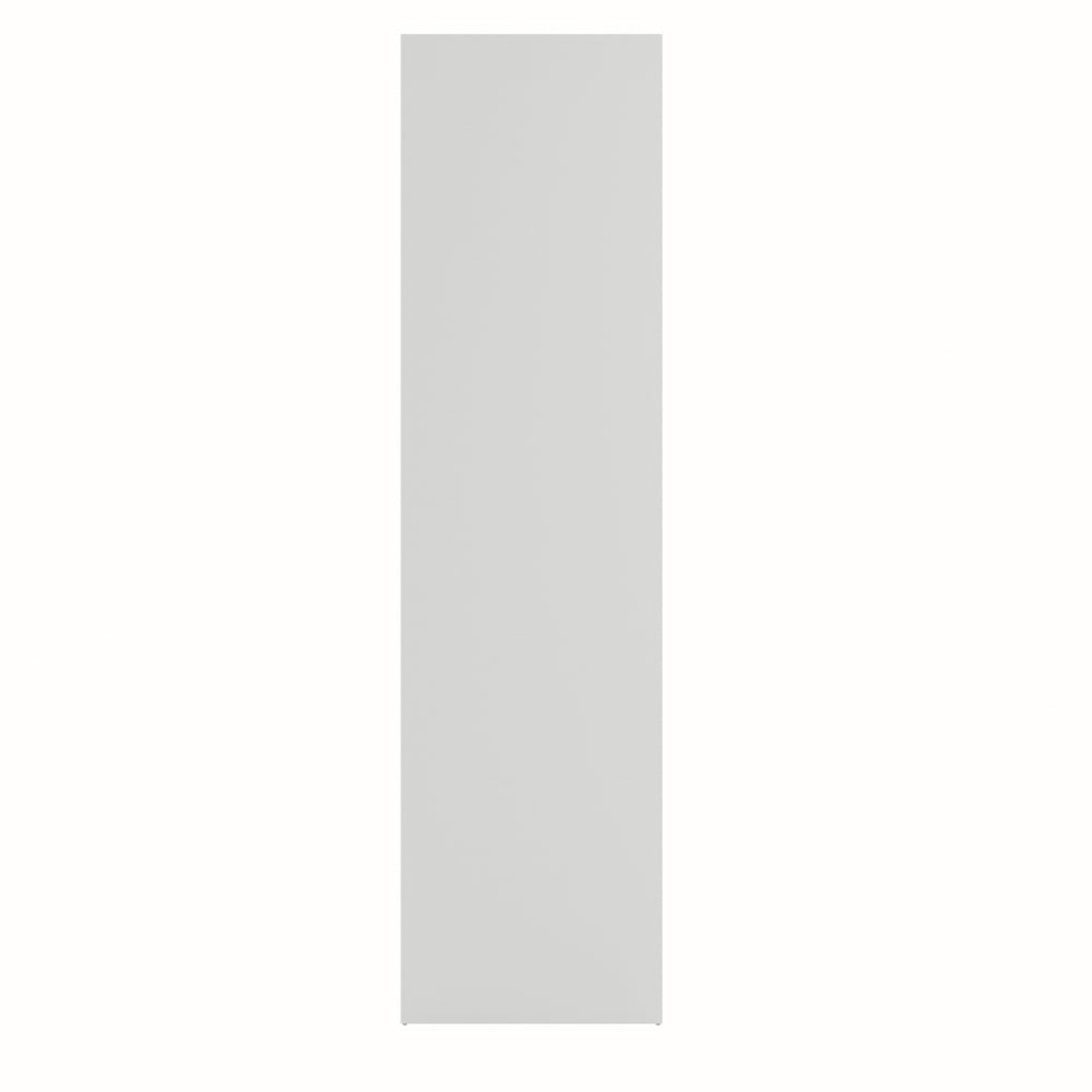 CHOICEWARDROBE Allen 2 Door Wooden Wardrobe, White Finish