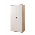 Alton 2 door wardrobe in Sonoma Oak & White, view 1