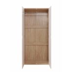 Alton 2 door wardrobe in Sonoma Oak & White, view 4