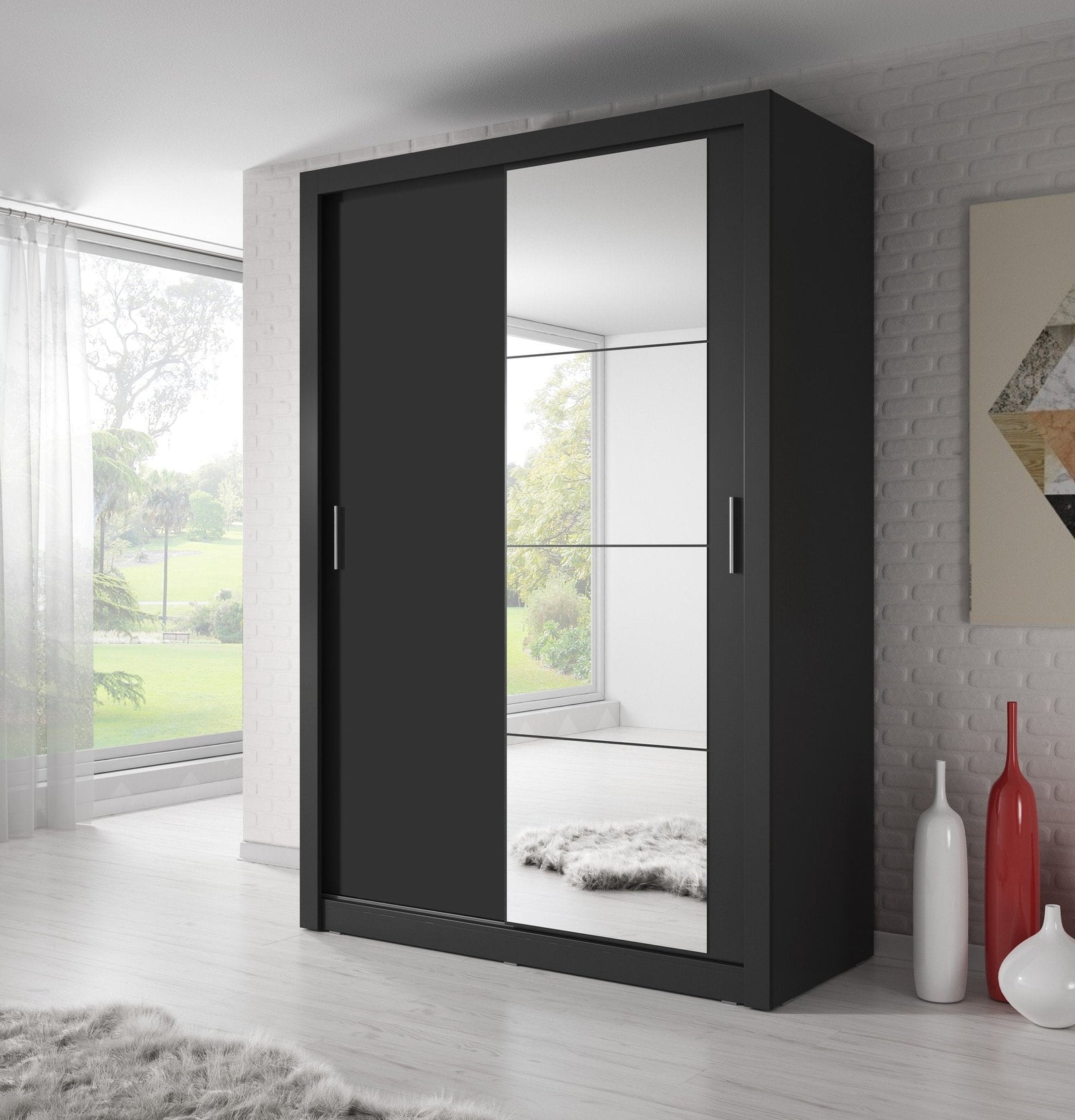 A4 black wardrobe image