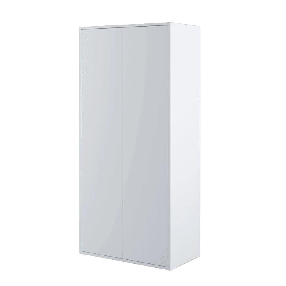 CHOICEWARDROBE Clarion 2 door white matte hinged wardrobe