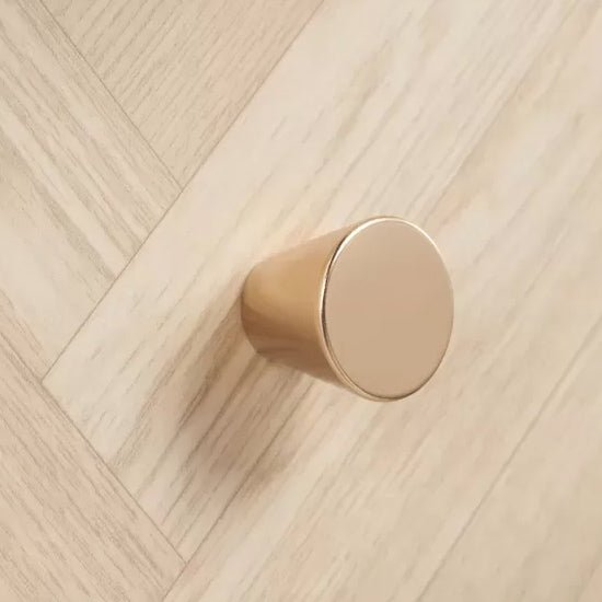 CHOICEWARDROBE Helena wardrobe gold-toned cylindrical knob detail