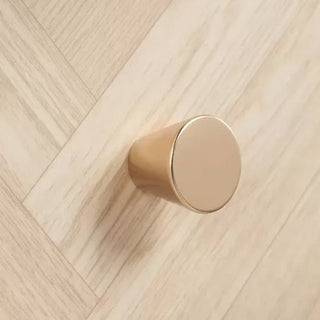 The CHOICEWARDROBE Helena 90cm 2 Door Wooden Wardrobe features a natural oak finish, chevron pattern front, and gold knob, adding elegant storage and style to your bedroom with Scandinavian tapered legs.