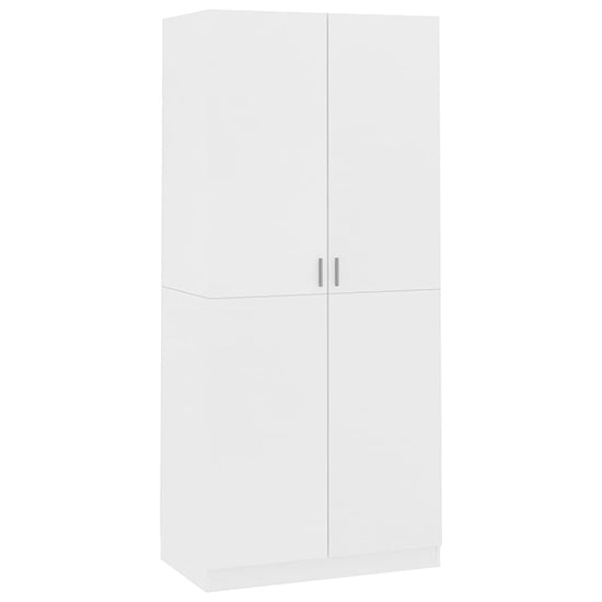CHOICEWARDROBE Kaylor white wooden 2 door wardrobe