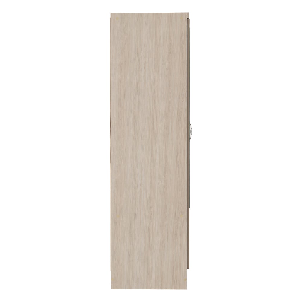 Side profile of CHOICEWARDROBE Mack 230cm 6-door wardrobe in Sonoma Oak finish