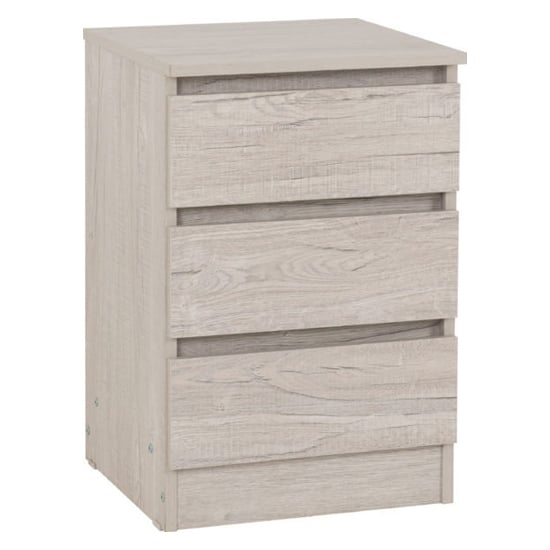 CHOICEWARDROBE McGowan 4 drawer chest in Urban Snow finish
