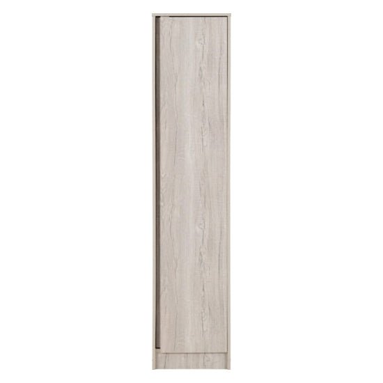 CHOICEWARDROBE McGowan 40cm single door wardrobe in Urban Snow Oak finish