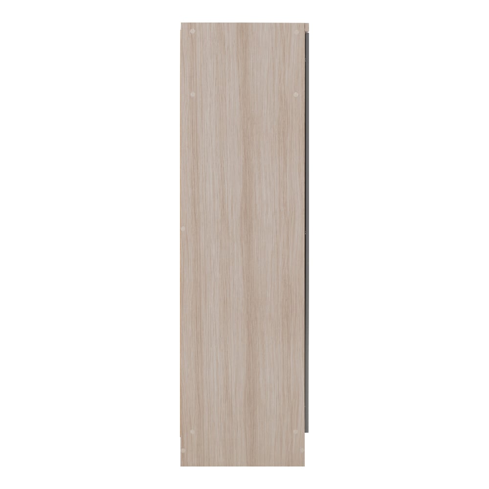 CHOICEWARDROBE Modara light oak wardrobe side panel with visible screw holes
