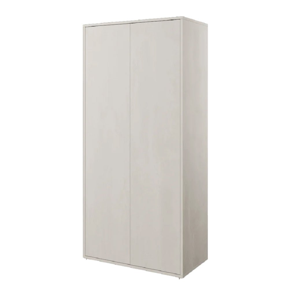 CHOICEWARDROBE Tifton 2 door hinged wardrobe in silk finish.