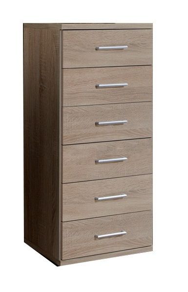 Faro 46cm chest of drawers in oak