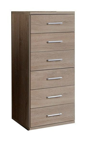 Faro 46cm chest of drawers in oak
