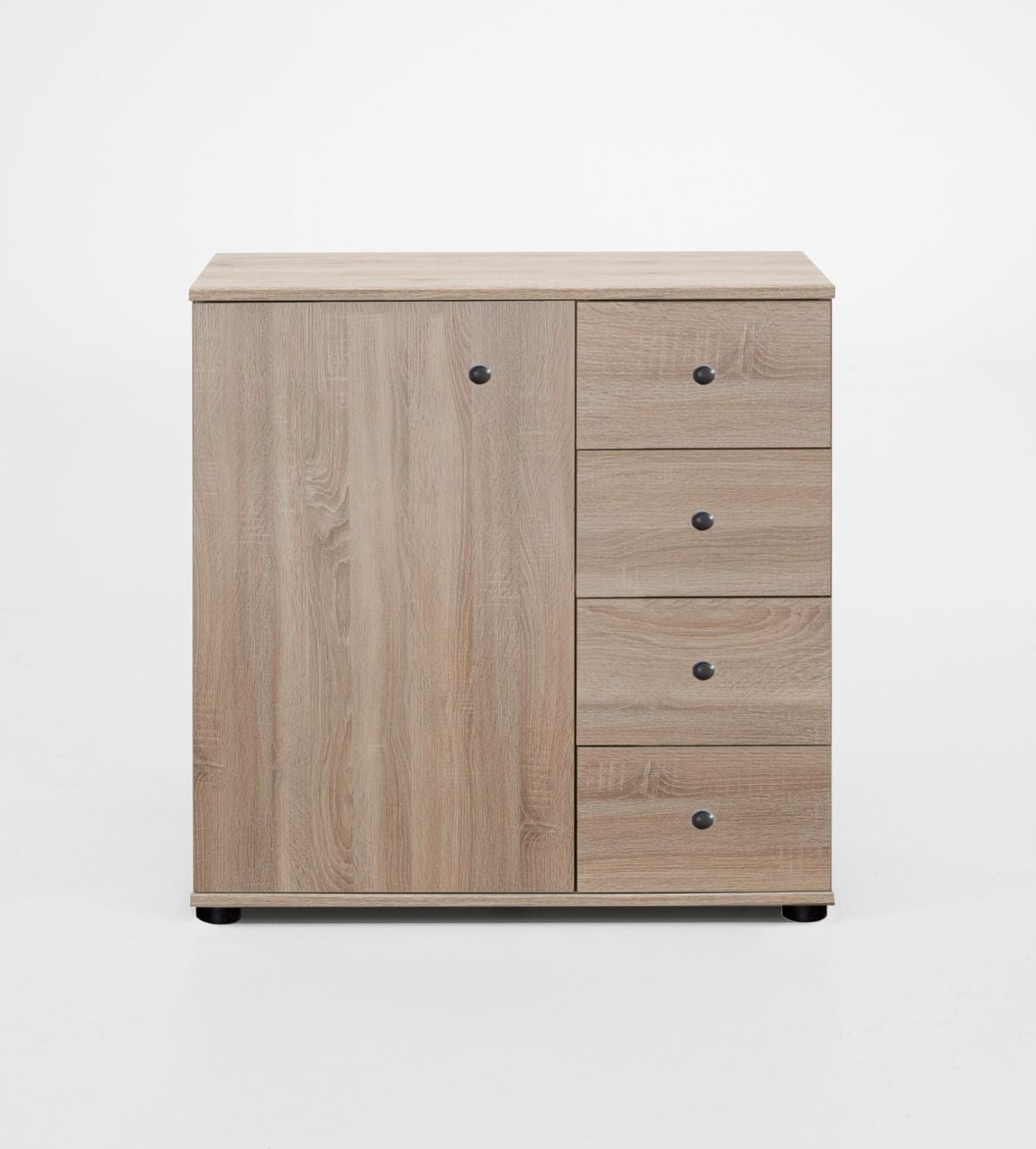 Croydon 82cm chest of drawers in oak