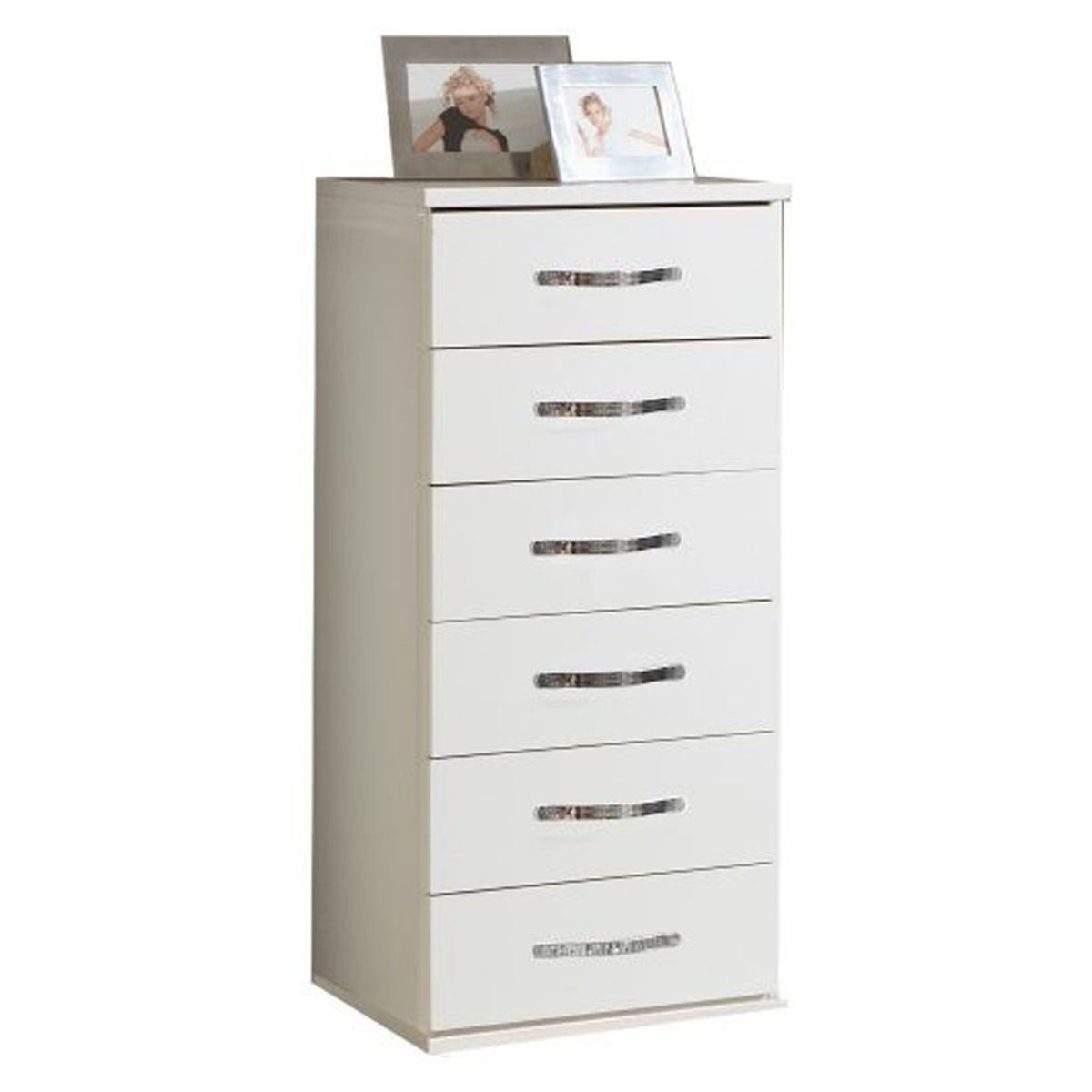Buckingham 46cm chest of drawers in white