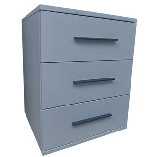 Winstead 45cm bedside table in grey