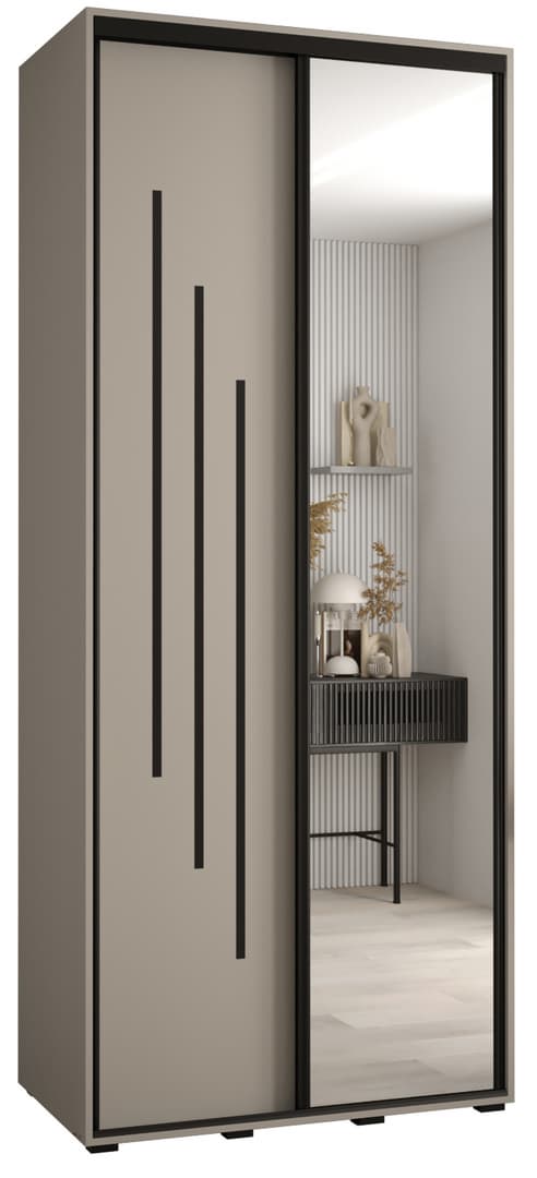 Dakota IX Sliding Door Wardrobe 120cm - main product image